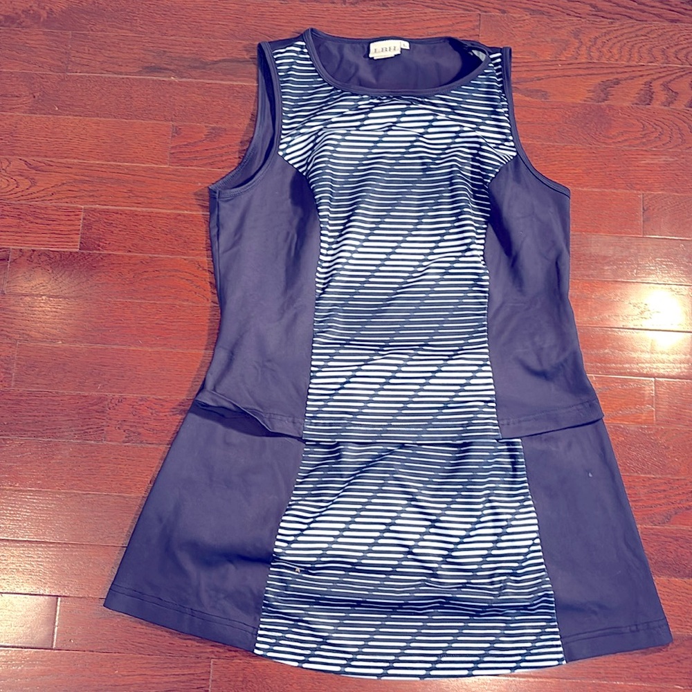 LBH 2 pc set lot pickleball tennis golf tank top skirt athletic outfit L / XL